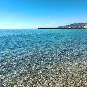 Playa del Zapillo en Almería.