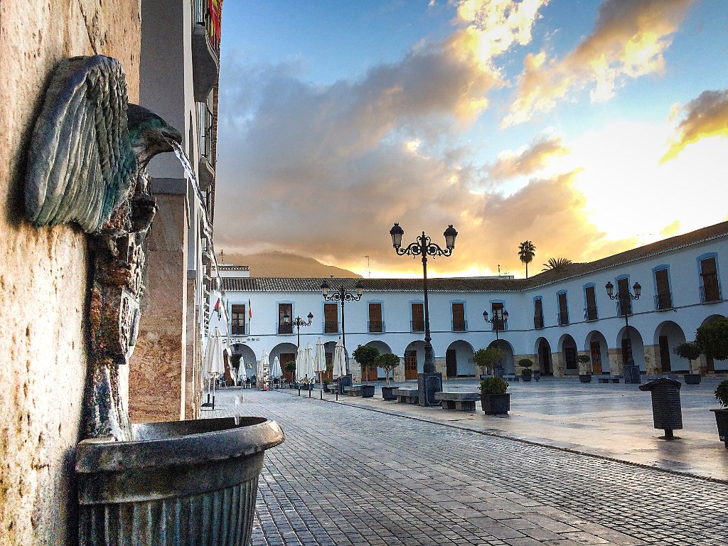 Plaza Porticada de Berja - Alpujarra - Ruta Berja