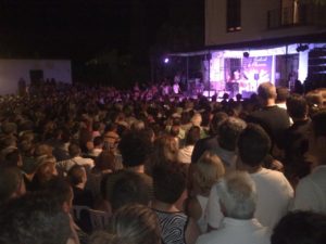 Ambiente en el Festival Flamenco de Fondón, Almería. Fuente. Revista Digital de Fondón