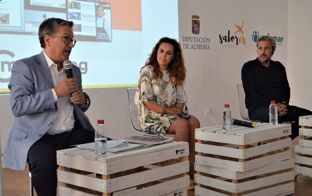 Santiago Alfonso, Manuela Aránega y Diego Coquillat