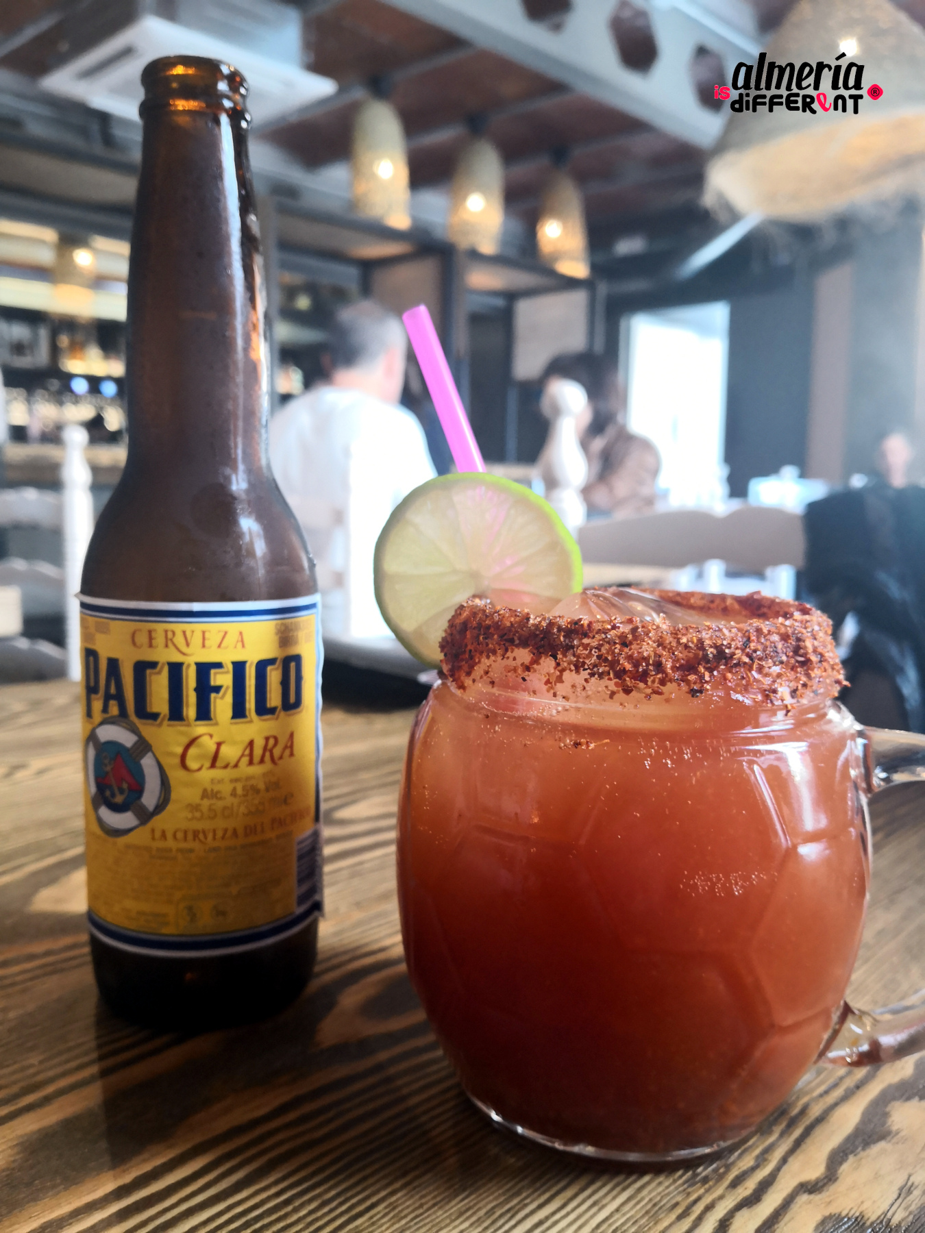 Michelada en Las Patronas