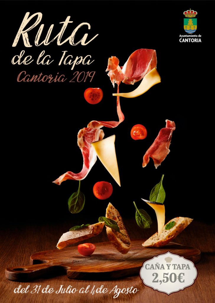 Poster Ruta de la Tapa de Cantoria 2019