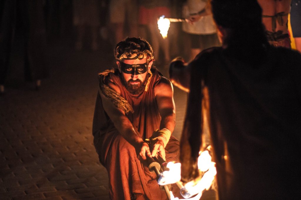 Fuego en la Noche de las Velas