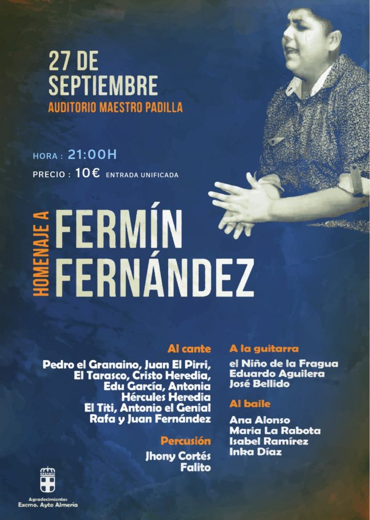 homenaje a Fermín Fernández - Poster