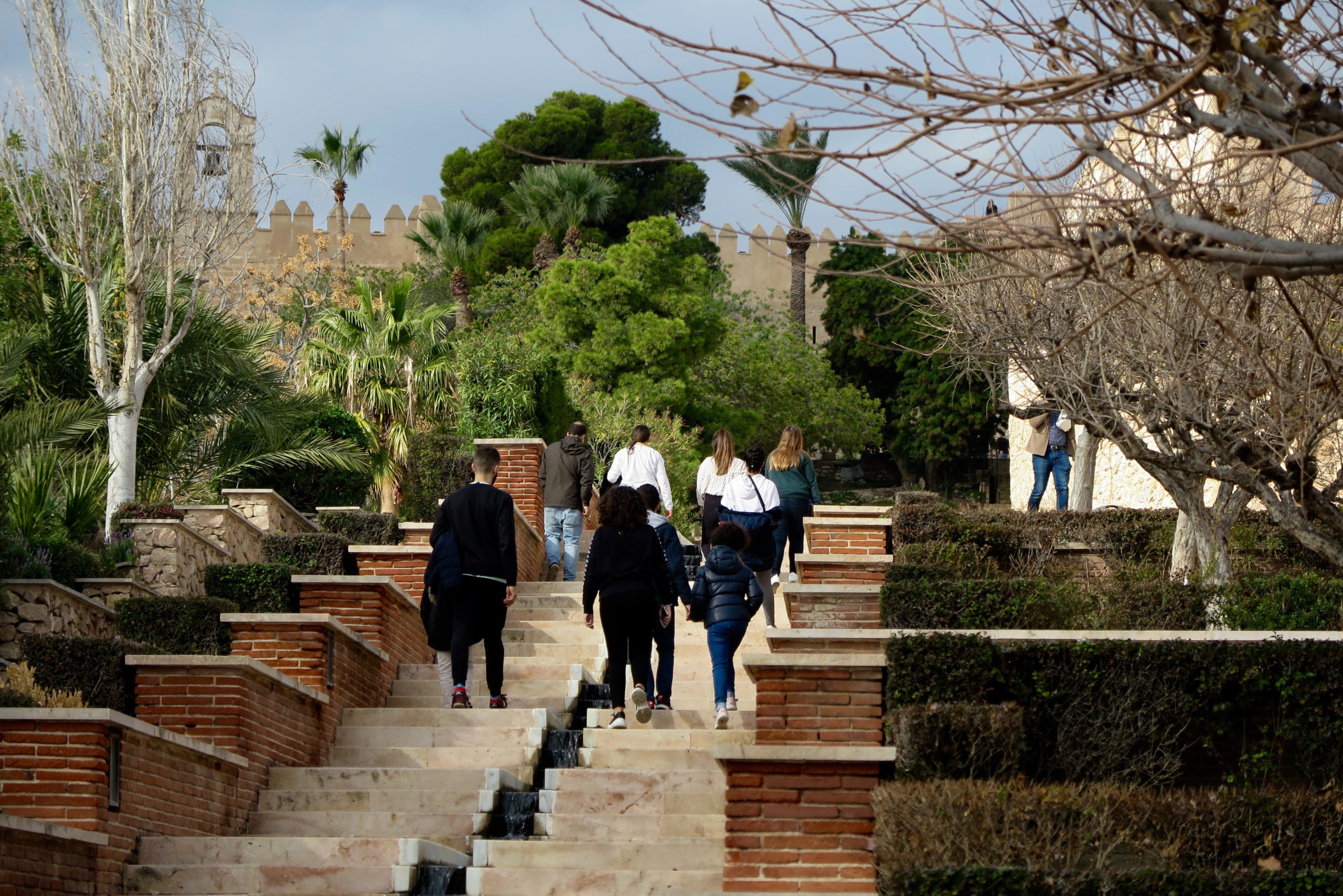 la alcazaba de Almeria