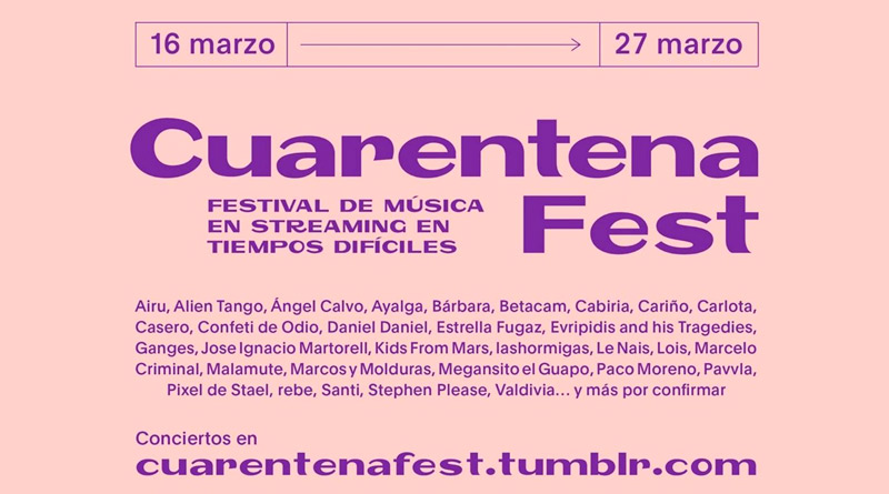 Festivales streaming