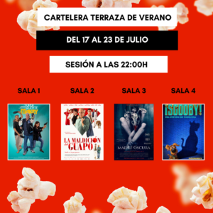 Cartelera-cine-de-verano-de-Aguadulce-julio - Almeria Is Different