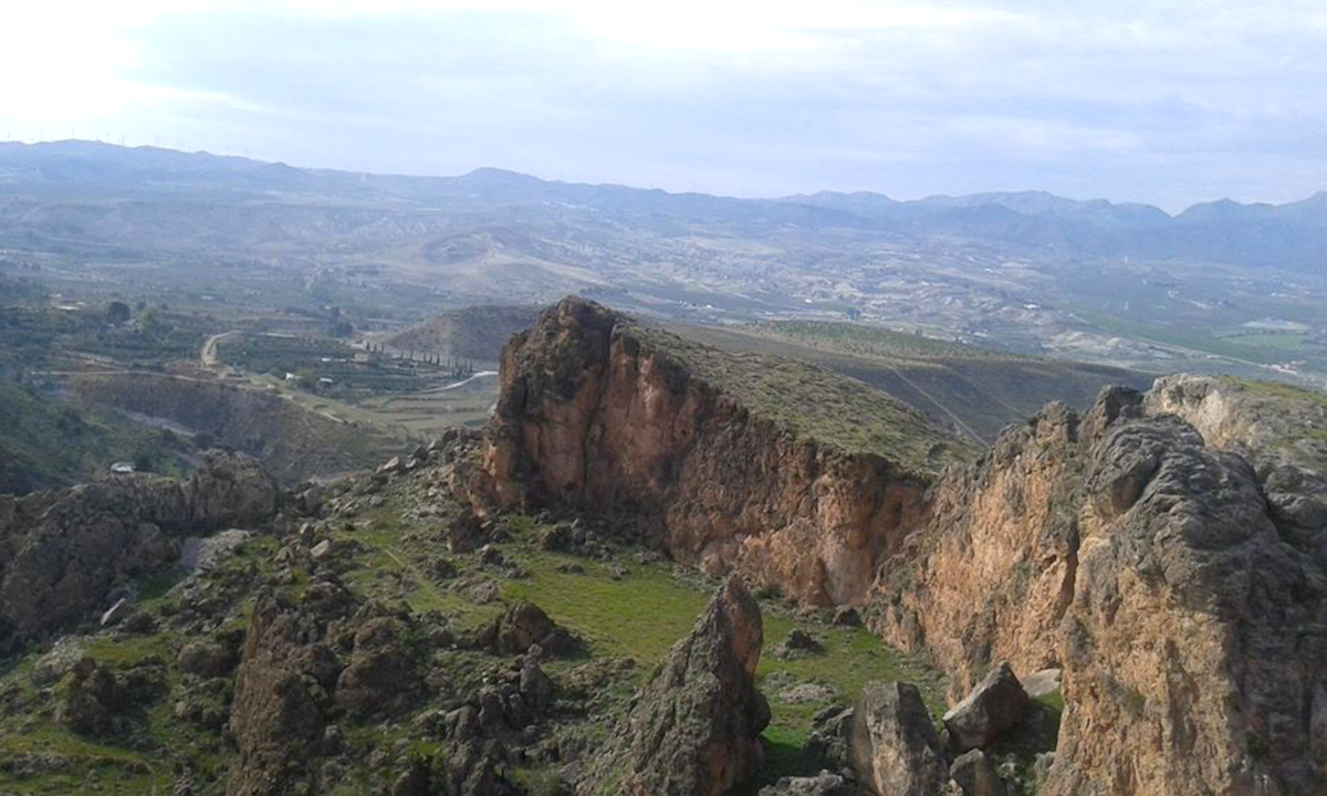 Desde la fortaleza de Tíjola la Vieja